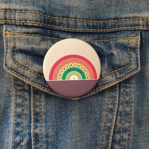 Badge *Life is life*